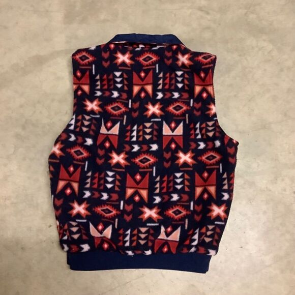 EUC Vintage Sierra Sport Reversible Vest Fleece Lined Full Zip - Picture 10 of 11